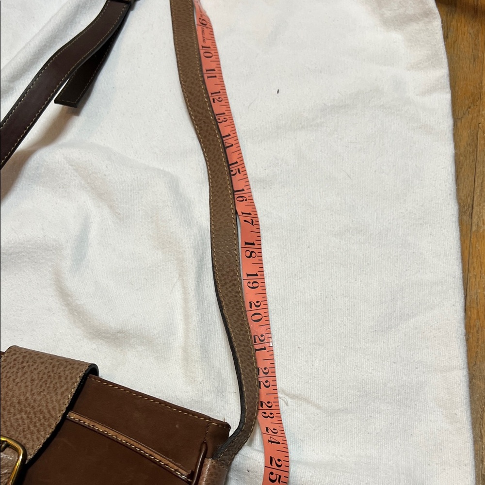 Peruzzi Elegant Brown Women's Messenger hand made calfskin Bag - Picture 13 of 13